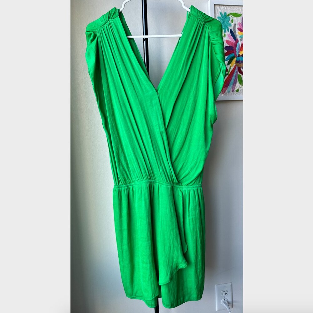 Naked Zebra Green Sleeveless Romper - Size L